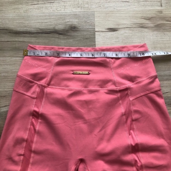 Gymshark Whitney Simmons Pink Athletic Shorts Lightweight Relaxed Fit - Picture 7 of 10